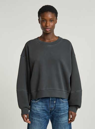Overdyed Big Sleeve Oversized Sweater